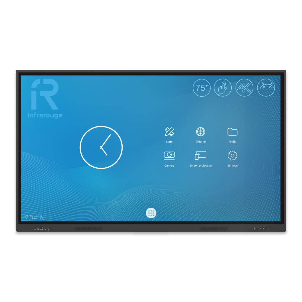 Ecran interactif tactile Android Infrarouge SpeechiTouch UHD 75"
